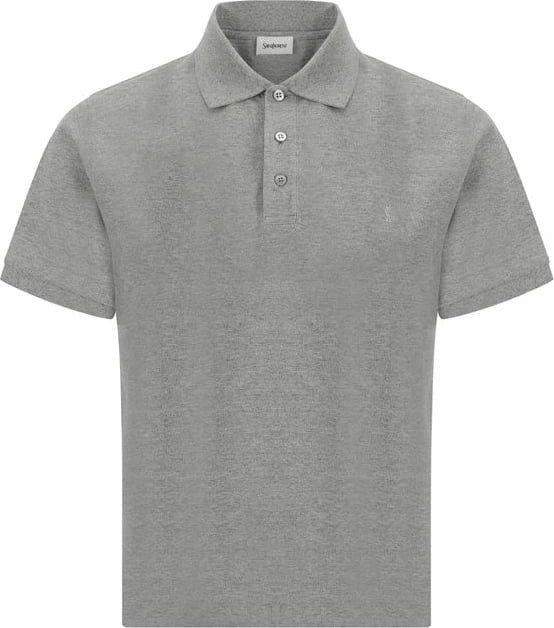 Maicë polo Saint Laurent për meshkuj, e hirtë