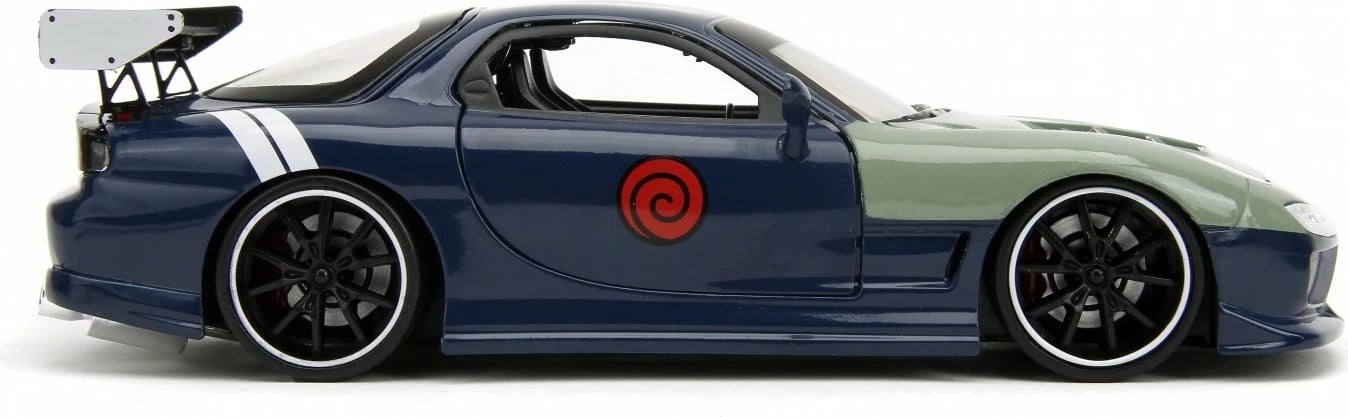 Makine model Jada Toys Mazda RX-7 1:24 me figurë Kakashi Hatake, Naruto Shippuden, Jeshile/Kaltër Makine model Jada Toys Mazda RX-7 1:24 me figurë Kakashi Hatake, Naruto Shippuden, Jeshile/Kaltër