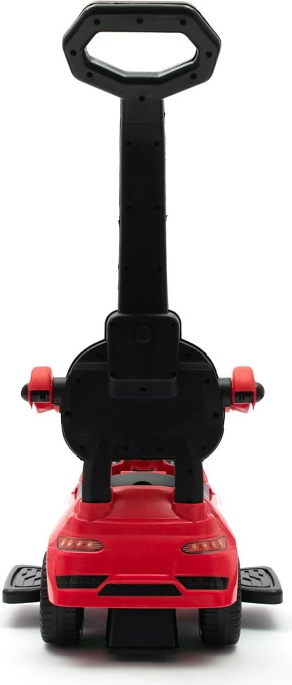 makinë shtytëse Baby Mix RACER me panel zëri, shtyllë shtytëse, 12m+, ngarkesë 25 kg, e kuqe