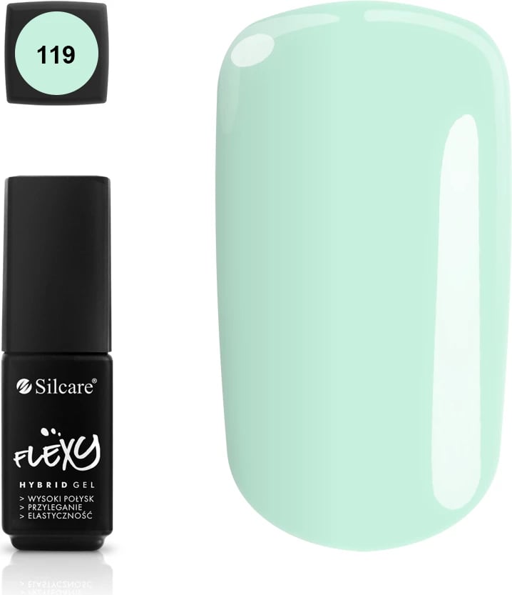Llak për thonj Silcare Flexy Hybrid Gel 119, 4.5g