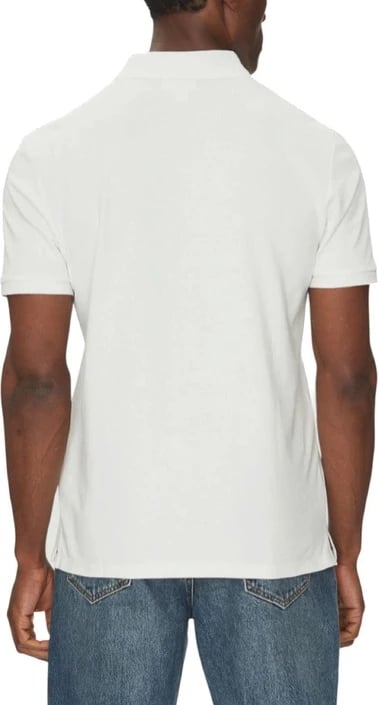 Maicë polo Calvin Klein Jeans meshkuj, e bardhë