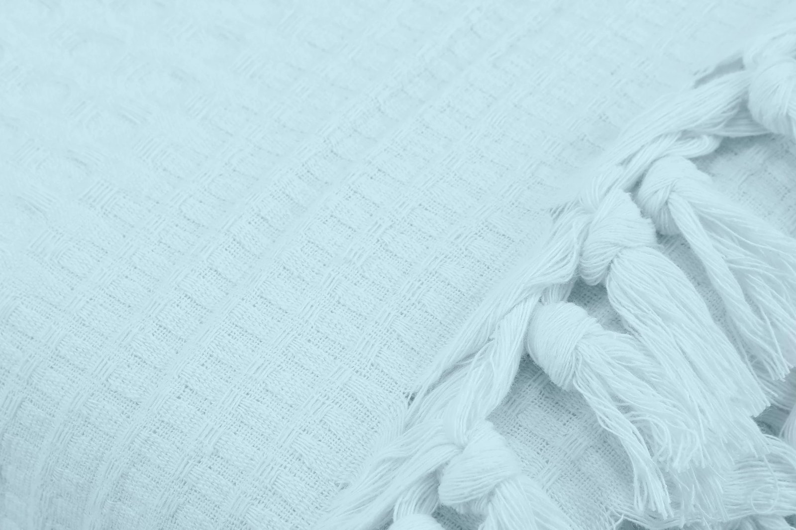 Çarçaf Double Pique, pambuk 100%, ngjyrë kaltër e çelët, 220x240cm