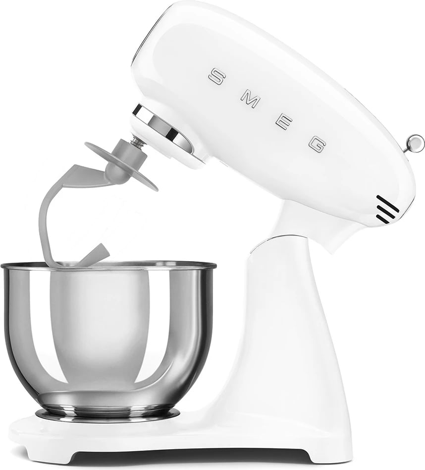 robot kuzhine (stand mixer) SMEG SMF03WHEU 800W 4.8L 10 shpejtësi, bardhë
