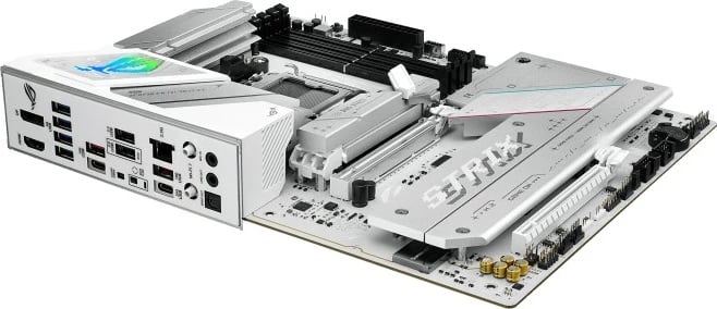 Pllakë amë Asus ROG STRIX B850-A GAMING WIFI, Socket AM5, ATX, WiFi 7, e bardhë Pllakë amë Asus ROG STRIX B850-A GAMING WIFI, Socket AM5, ATX, WiFi 7, e bardhë