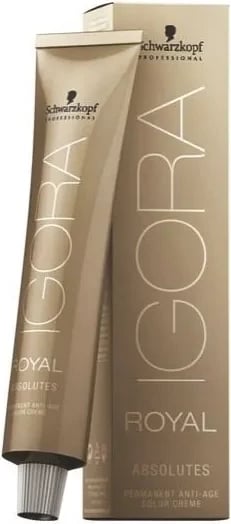 Ngjyrë për flokë unisex Schwarzkopf Igora Royal Absolutes 4-60, 60ml
