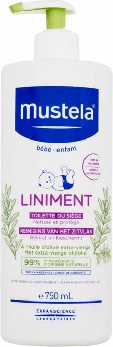 Losion trupi për fëmijë Mustela Bébé Liniment 750ml