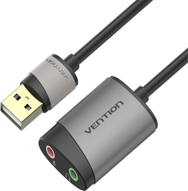 Kartë zanore e jashtme USB Vention CDKHB, 0.15m, Gri