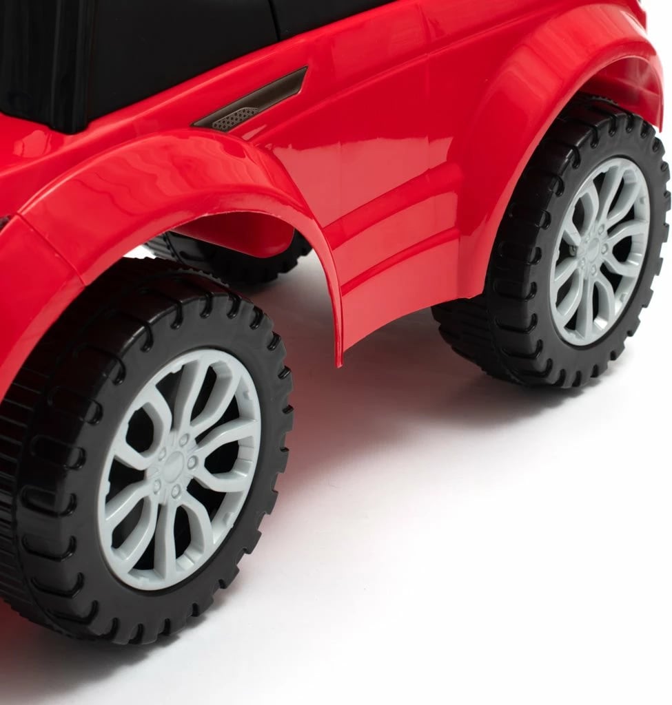 Makinë lodër ride-on 3-në-1, Baby Mix, Playing Bouncer, me dorezë udhëzuese, 12–36 muaj, melodi dhe sirenë, blu