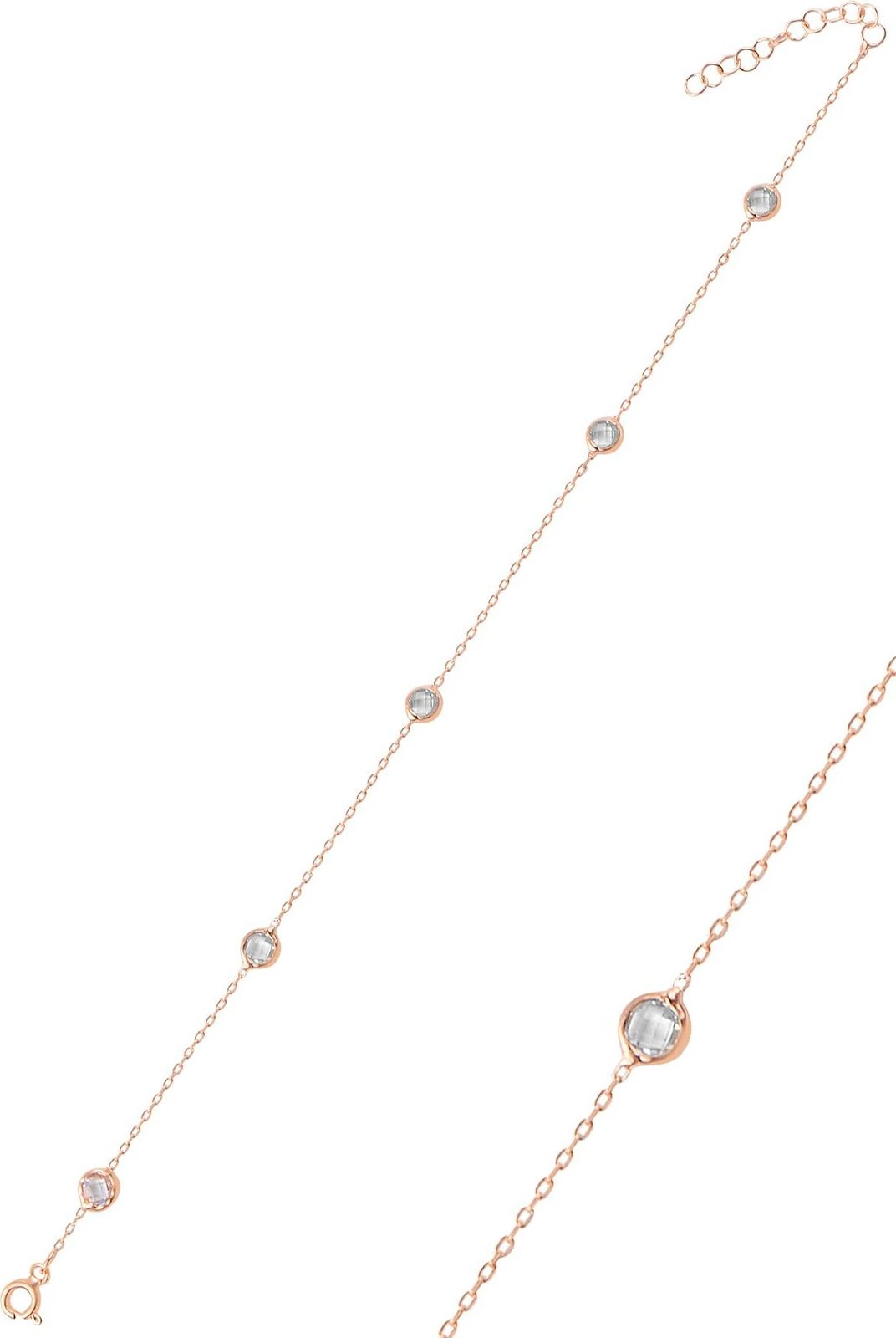 Byzylyk argjendi, ngjyrë rozë ari, Jumeon, 9824