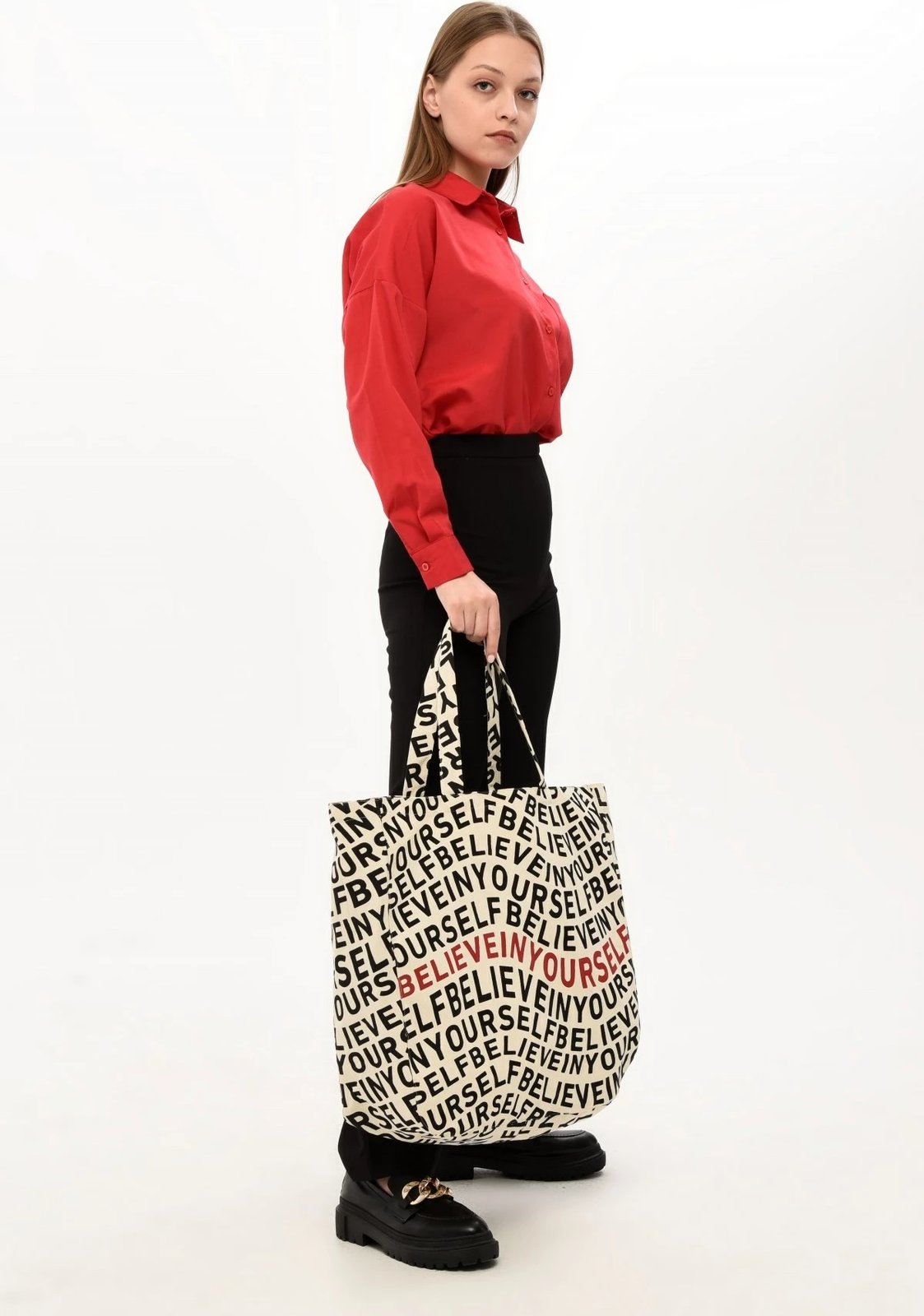 Çantë tote Zoozie Bags, krem, 2046