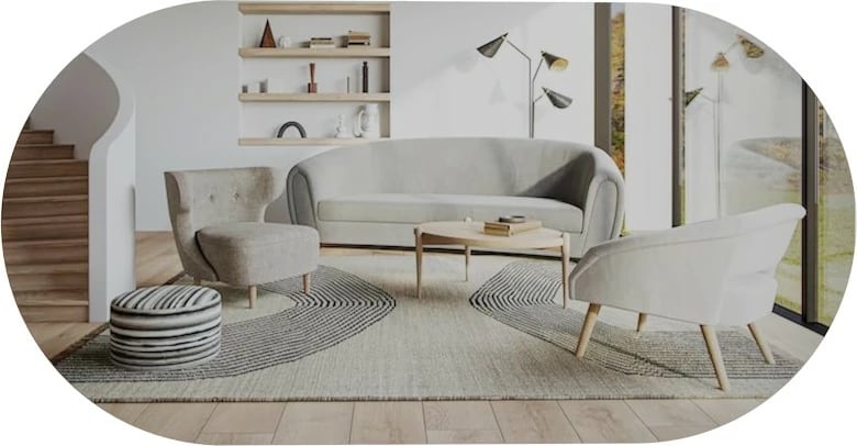 Pasqyrë Hanah Home, Riors, transparente, e artë