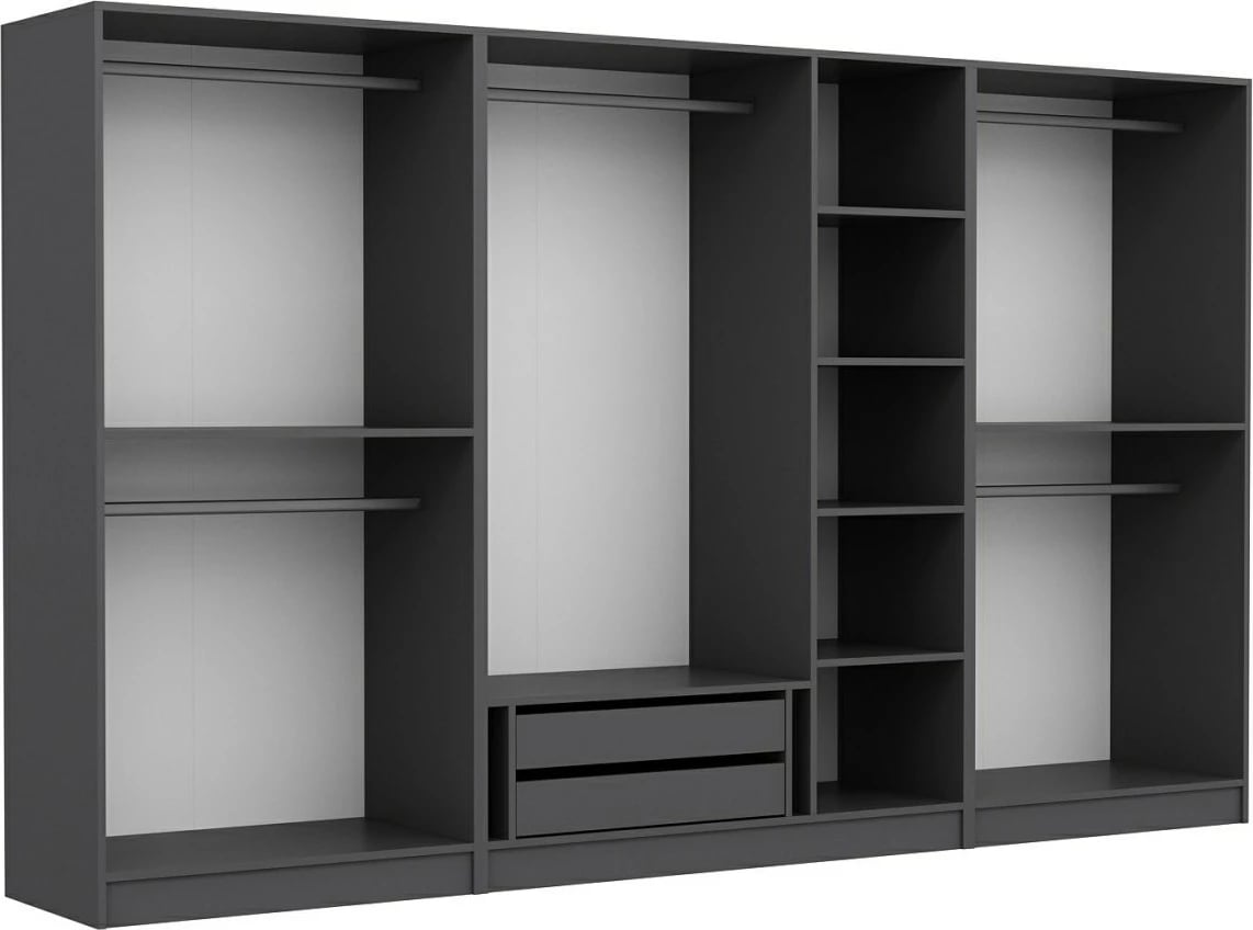 Dollap Skye Decor, ngjyrë antracit, Kale - 5045