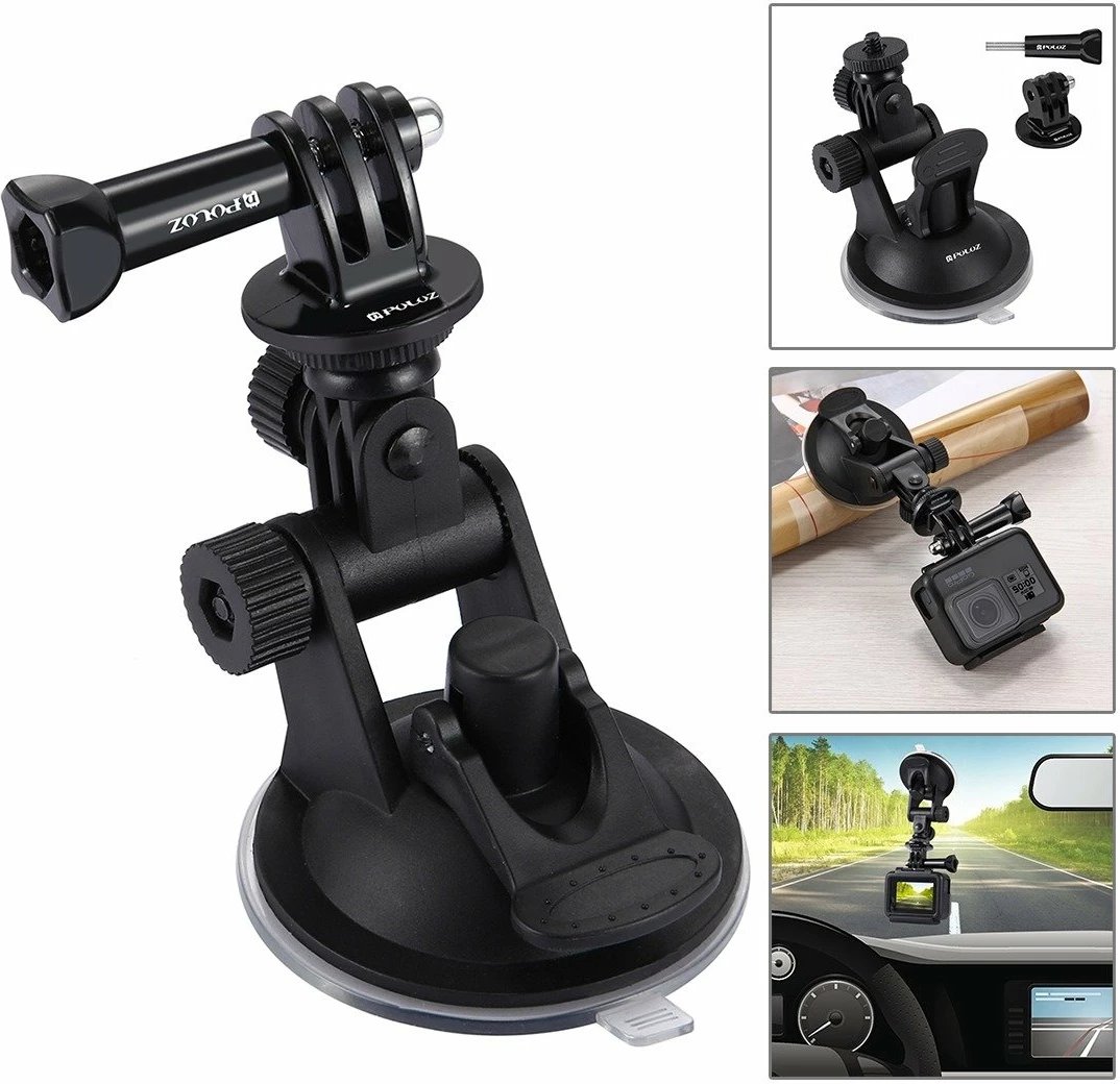 Set aksesorësh për kamera sportive Puluz PKT09, 53 copë, universal