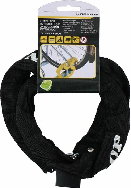 Kyç me lak për biçikleta Dunlop, me material të ngjyrosur