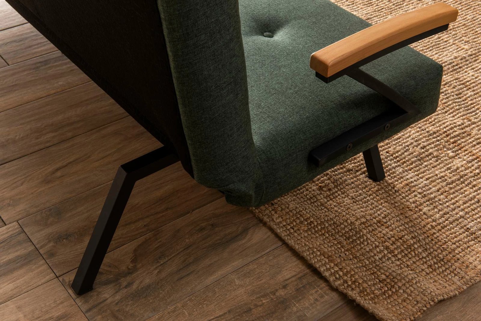 Divan-krevat 3 vende, Atelier del Sofa, Zven, ngjyrë e gjelbër