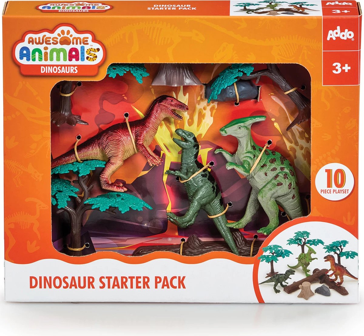 Awesome Animals Dinosaur Figure Starter Pack