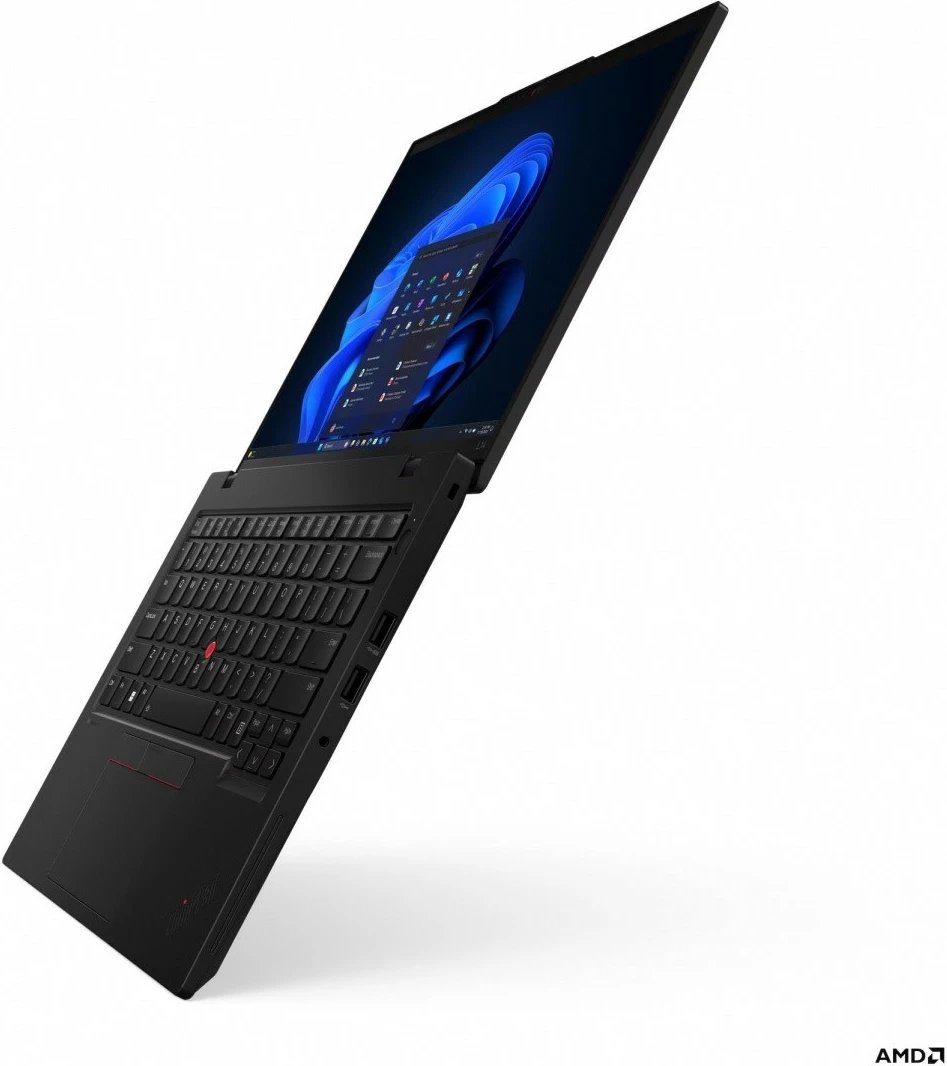 Laptop Lenovo ThinkPad L14 Gen 6 21SE002APB, AMD Ryzen AI 5 PRO 340, 32GB RAM, 512GB SSD, 14.0-inç WUXGA, Radeon 840M, Copilot+ PC, Windows 11 Pro, e zezë