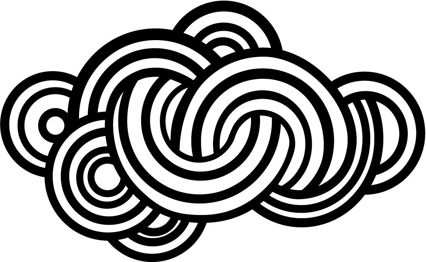 Aksesor dekorativ metalik për mur Wallity, Geometrical 3, ngjyrë e zezë, 70x43cm