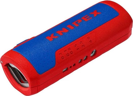 Prerëse tubash Knipex TwistCut, 100mm, blu e kuqe