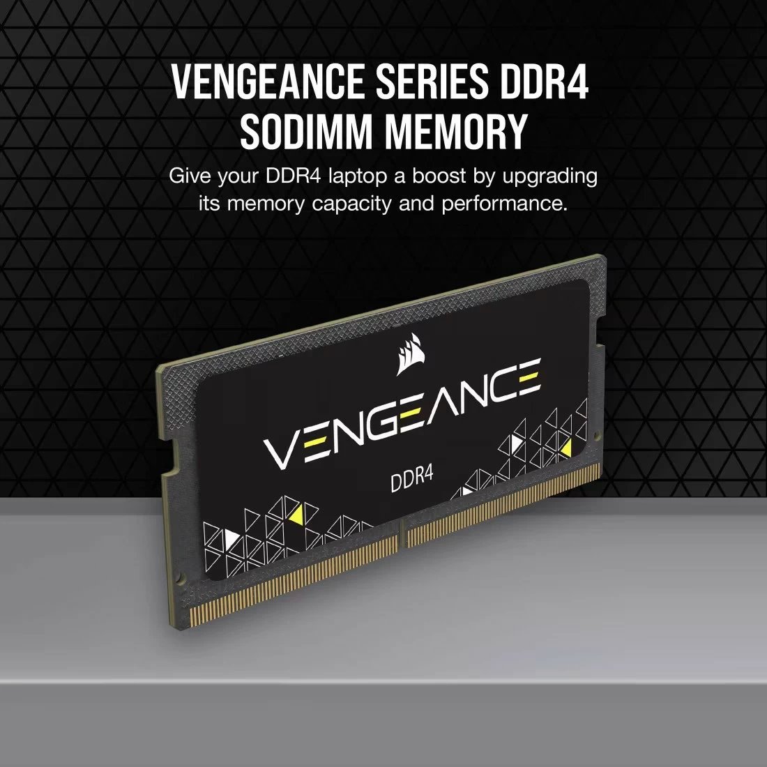 RAM Memorje Corsair Vengeance DDR4 SODIMM, 16GB, 3200MHz, CL22, për laptop, e zezë