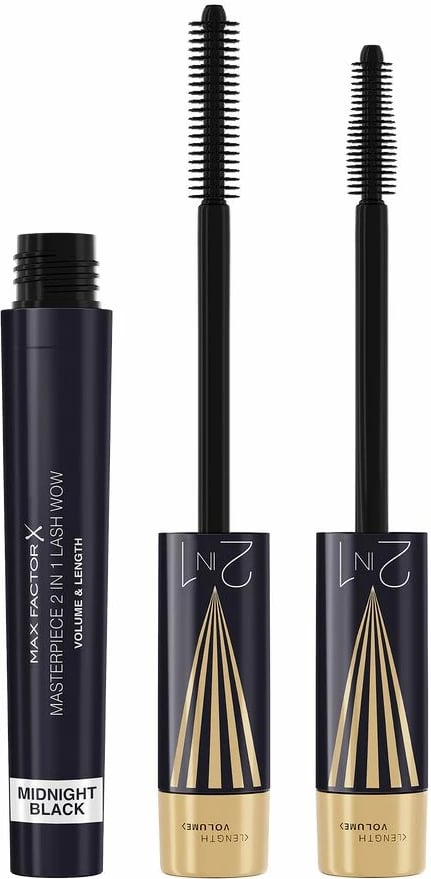 Maskarë për femra Max Factor Masterpiece 2in1 Lash Wow 003 Midnight Black 7ml