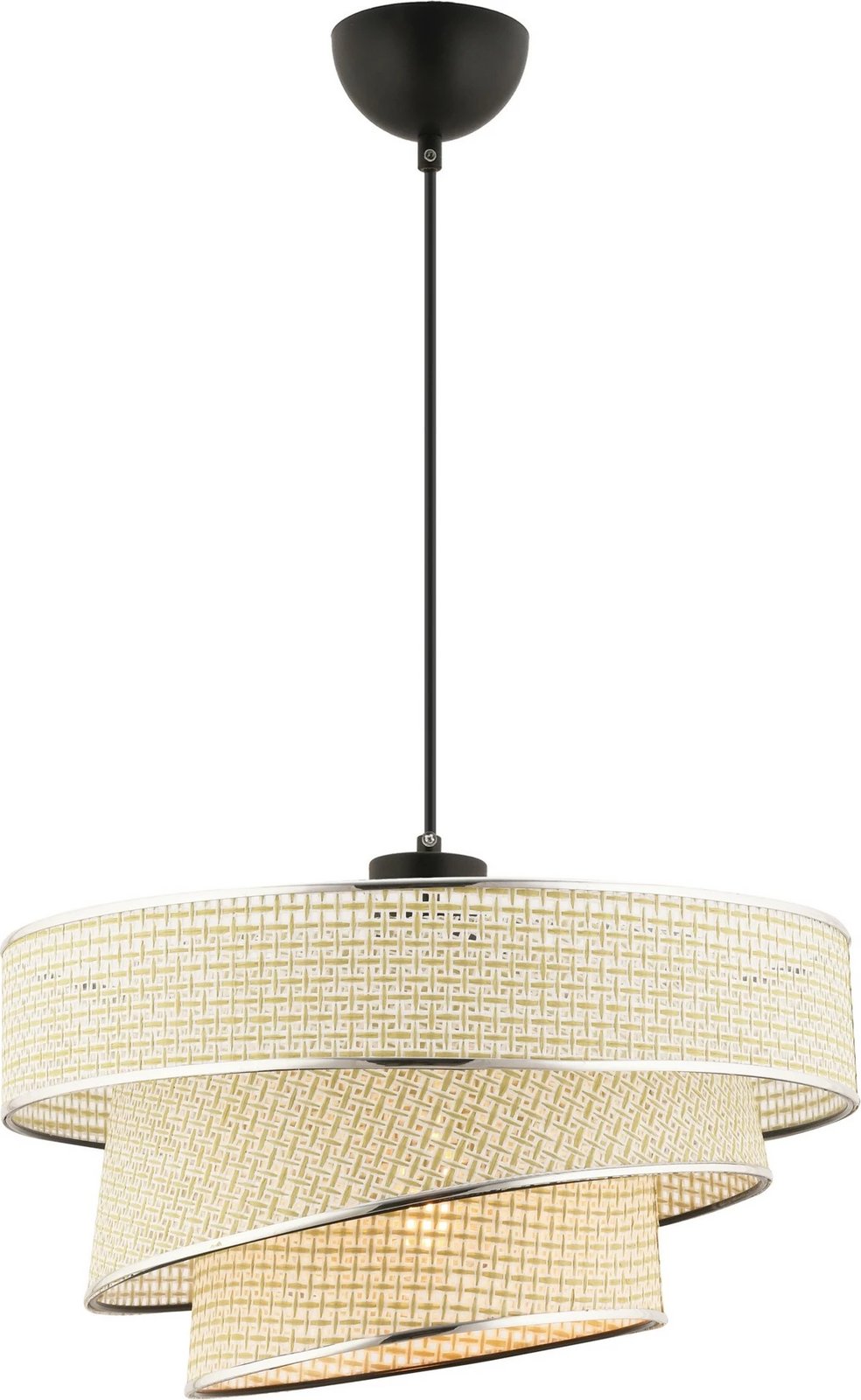 Llambë tavani Opviq Couper Hazeran, krem dhe argjend Llambë tavani Opviq Couper Hazeran, krem dhe argjend