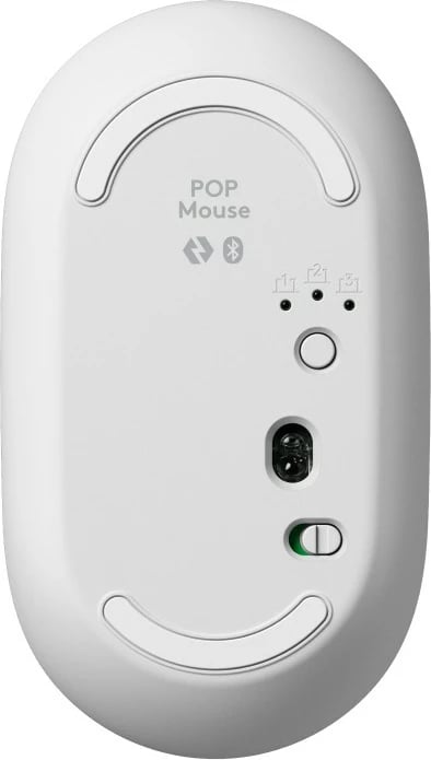 Tastierë dhe Maus Logitech POP ICON COMBO, Wireless, Bluetooth, QWERTZ, Portokalli, Bardhë