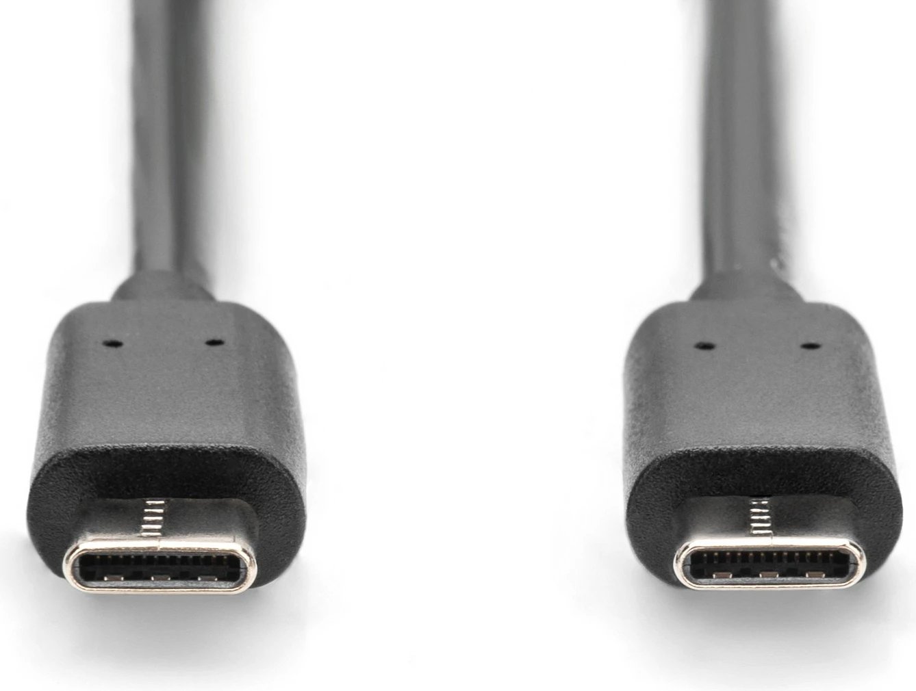 Kabëll USB Type-C Digitus, 3m, USB 2.0, i zi Kabëll USB Type-C Digitus, 3m, USB 2.0, i zi