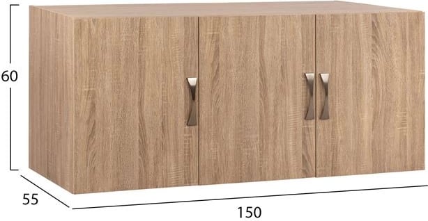 Papafingo dollapi 3 dyer Carly ngjyrë Sonama 150x55x60 FH385.02