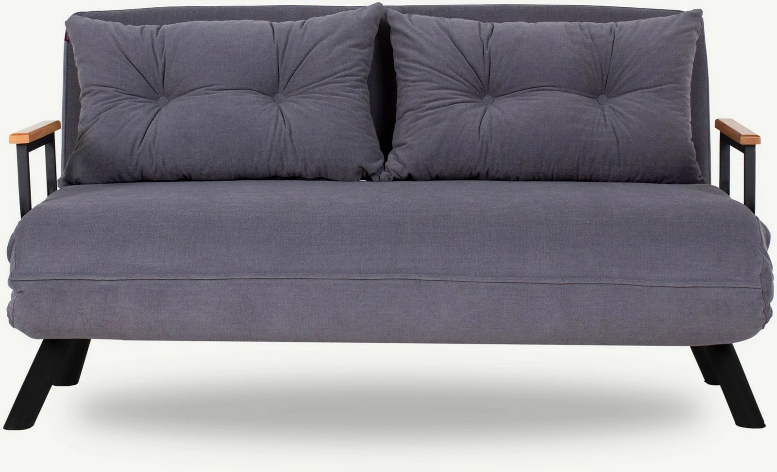 Divan-krevat dy ulëse, Sando, ngjyrë gri