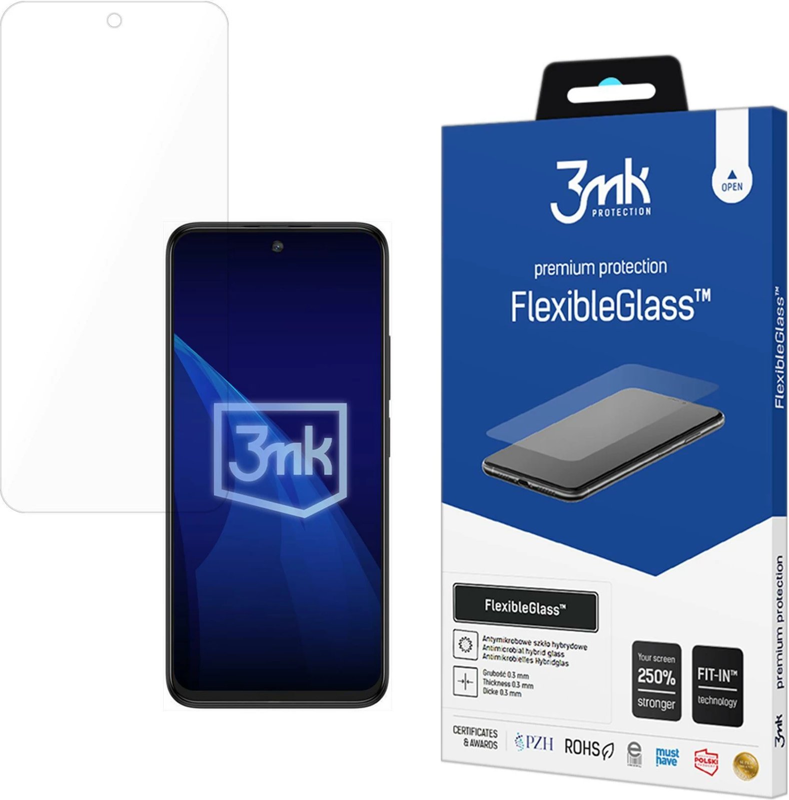 Xham hibrid mbrojtës 3mk Protection FlexibleGlass për TCL 605 / TCL 60 SE