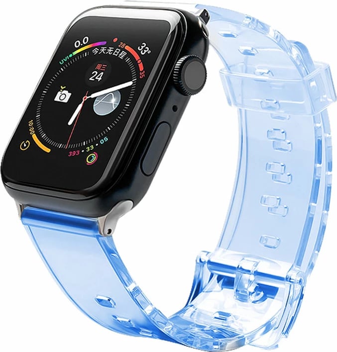 Rrip zëvendësues për Apple Watch Hurtel Strap Light, 38/40mm, Kaltër