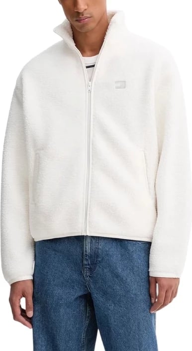 Jakne Tommy Hilfiger Jeans për meshkuj, e bardhë