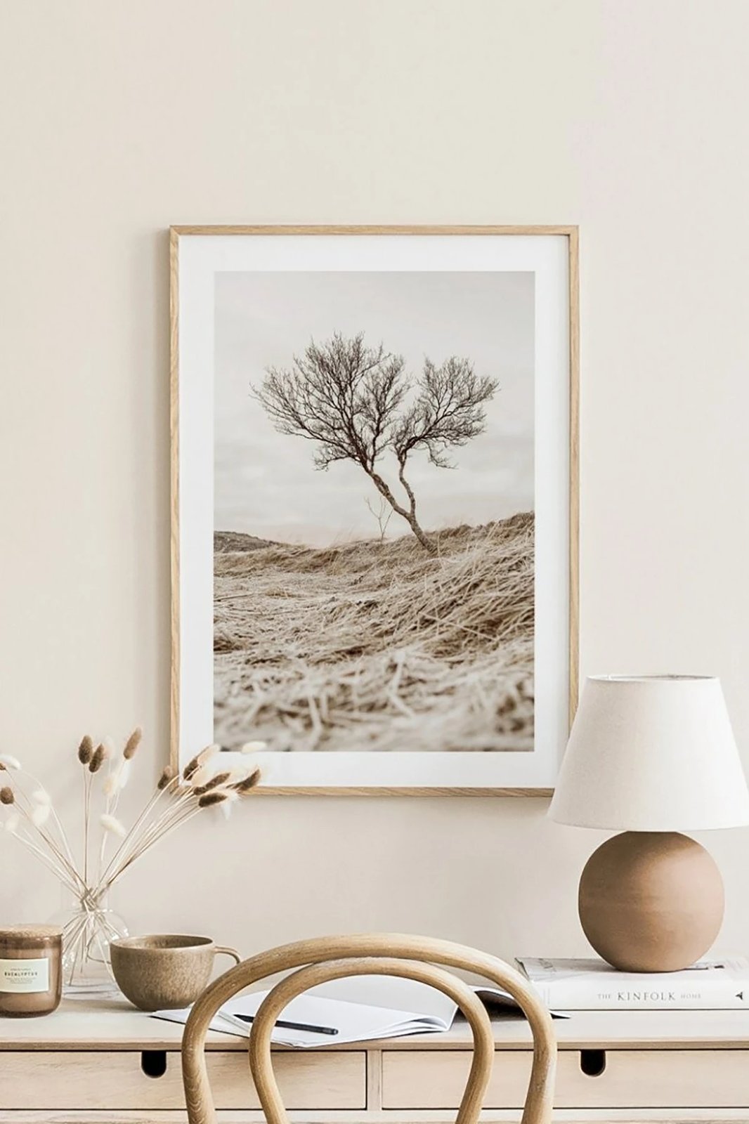 Pikturë dekorative me kornizë, Wallity, Tekhamcerceve134, shumëngjyrëshe, 33x48cm