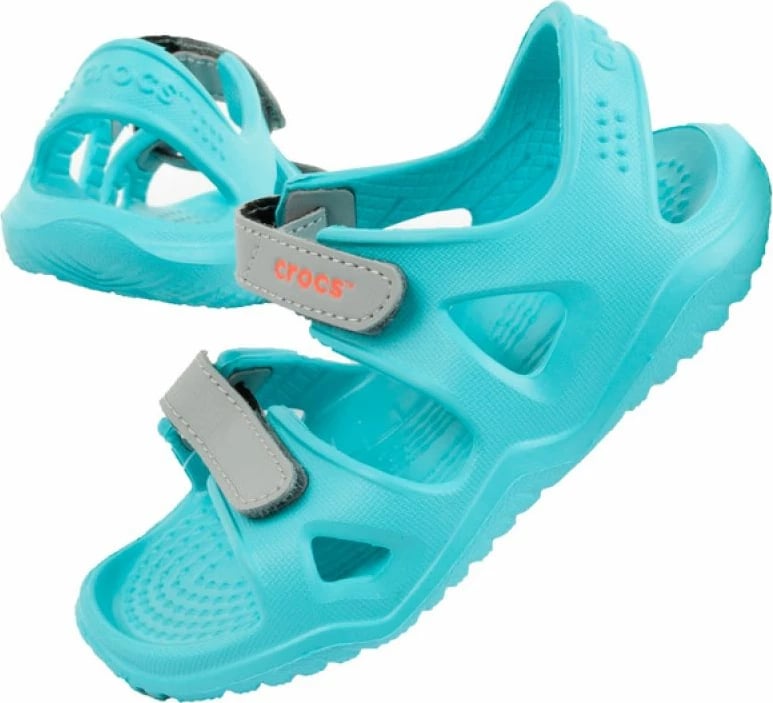 Sandale për fëmijë Crocs Swiftwater, blu