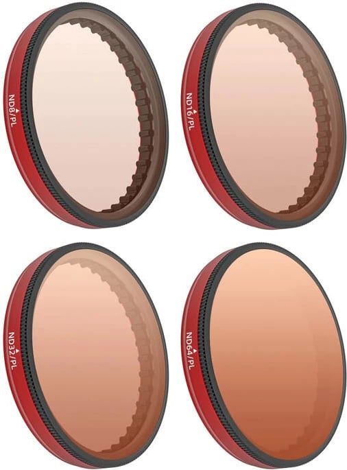 Set filtrash ND/PL Sunnylife OA5-FI907 për DJI Osmo Action 5 Pro/4/3, 4 copë