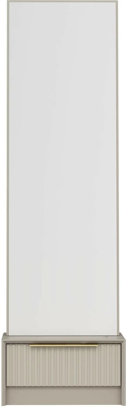 Tavolinë grimi Skye Decor, ngjyrë guri, Luxe