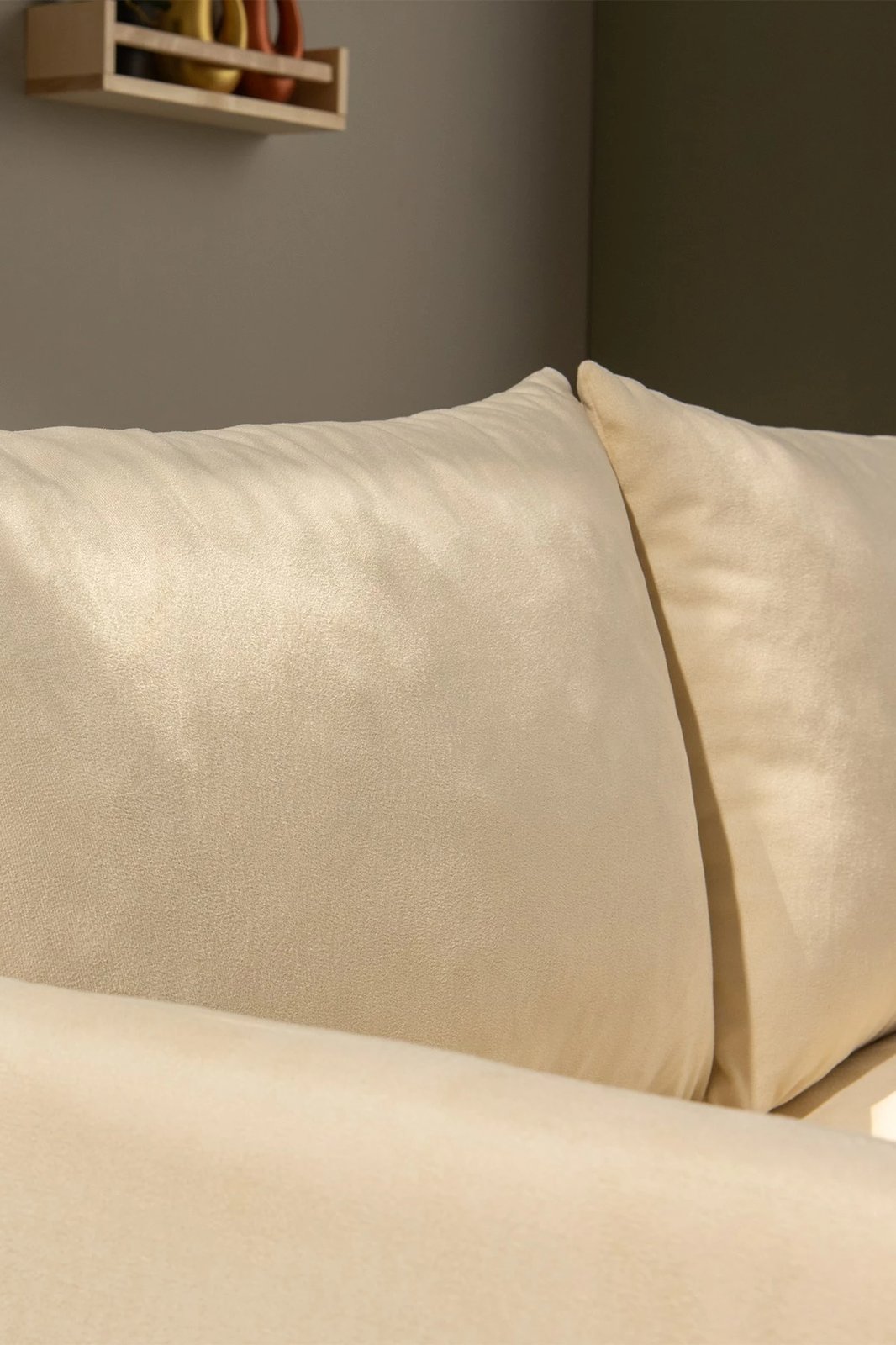Divan-krevat dy ulëshe, ngjyrë krem, Saga, Atelier del Sofa