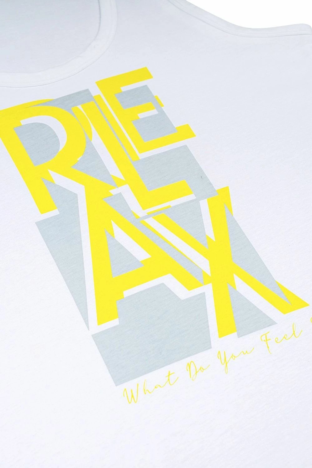 Fanellë e brendshme për meshkuj Jumeon, Relax, e verdhë