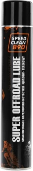 Lubrifikant zinxhiri SpeedClean890 për motoçikleta, 750 ml