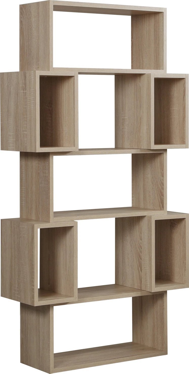 Raft librash Hanah Home, ngjyrë lisi e çelët, Box