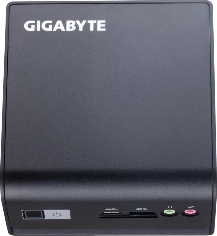 Kasë Gigabyte Brix GB-BMCE-5105 mini-PC barebone e zezë
