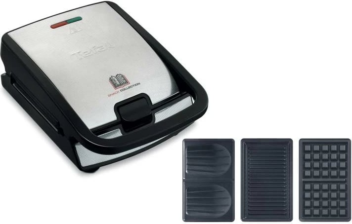 Aparat sanduiçi & waffle Tefal Snack Collection SW852D 700W i zi