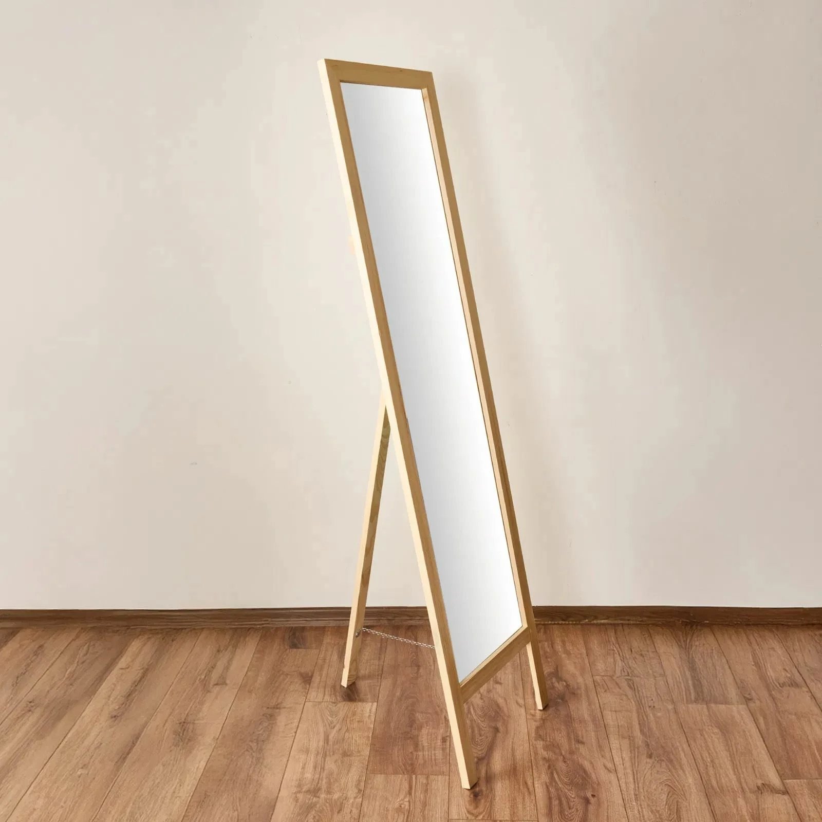 Pasqyrë qëndrore Cheval, ngjyrë druri, Skye Decor, 45x140cm