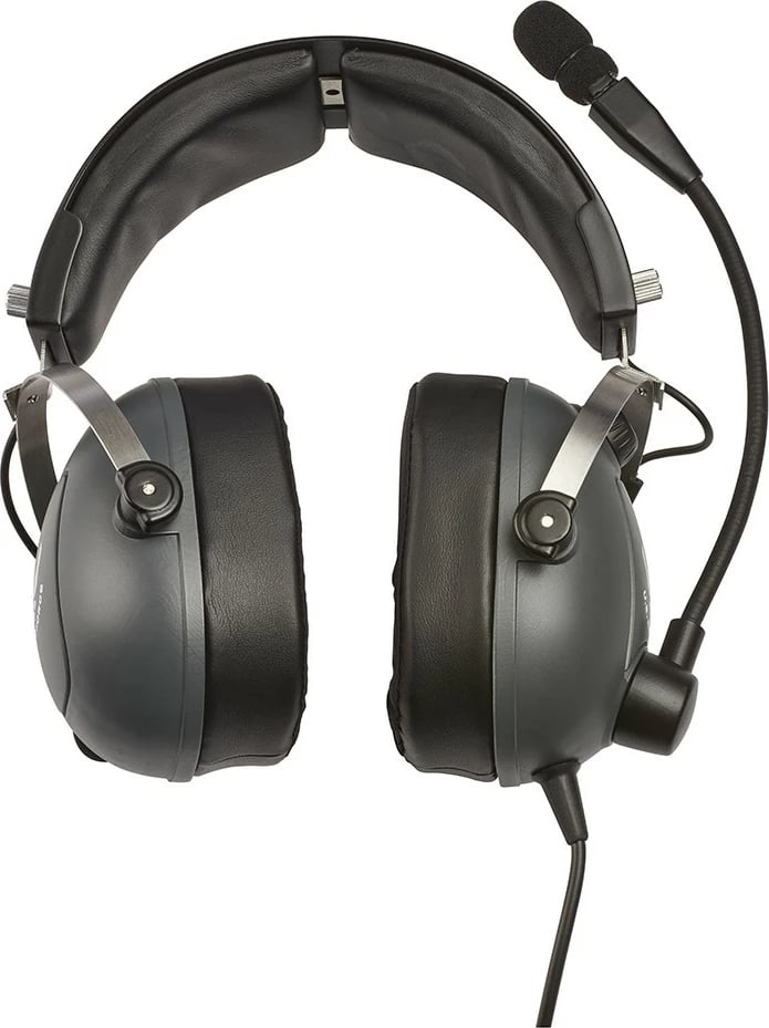 Kufje gaming Thrustmaster T.Flight US AirForce DTS, me mikrofon, 3.5mm, e zezë/gri