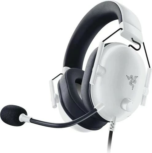 Kufje Razer BlackShark V2 X PlayStation, me mikrofon, 3.5mm, bardhë