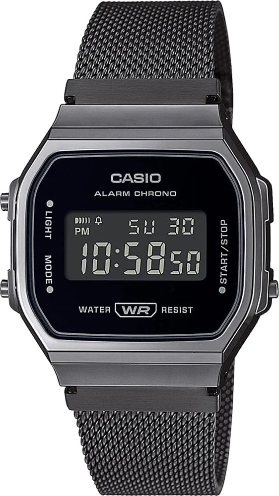 Orë dore për meshkuj Casio Vintage Iconic, e zezë