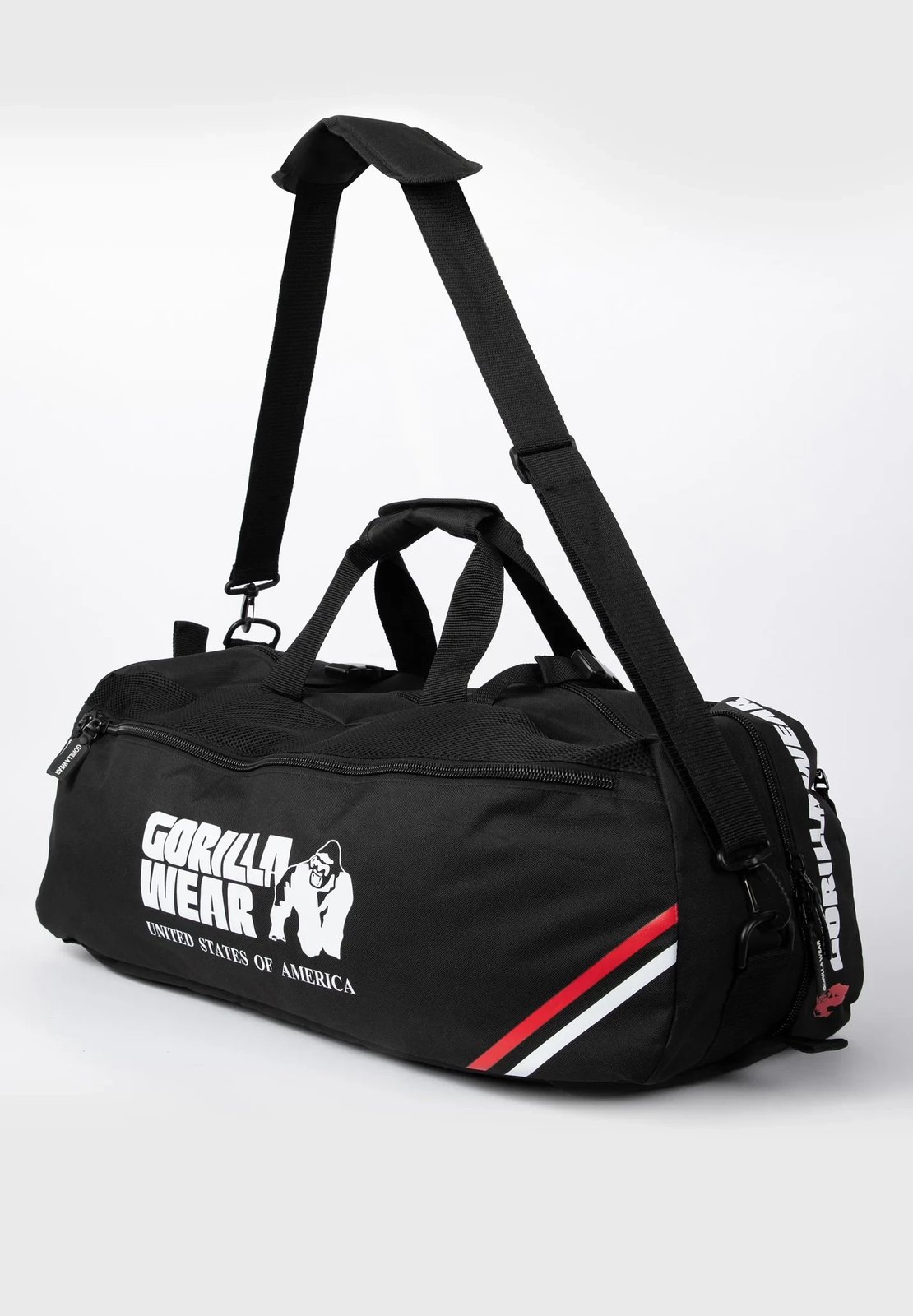 Norris Hybrid Gym Bag/Backpack - Black Norris Hybrid Gym Bag/Backpack - Black