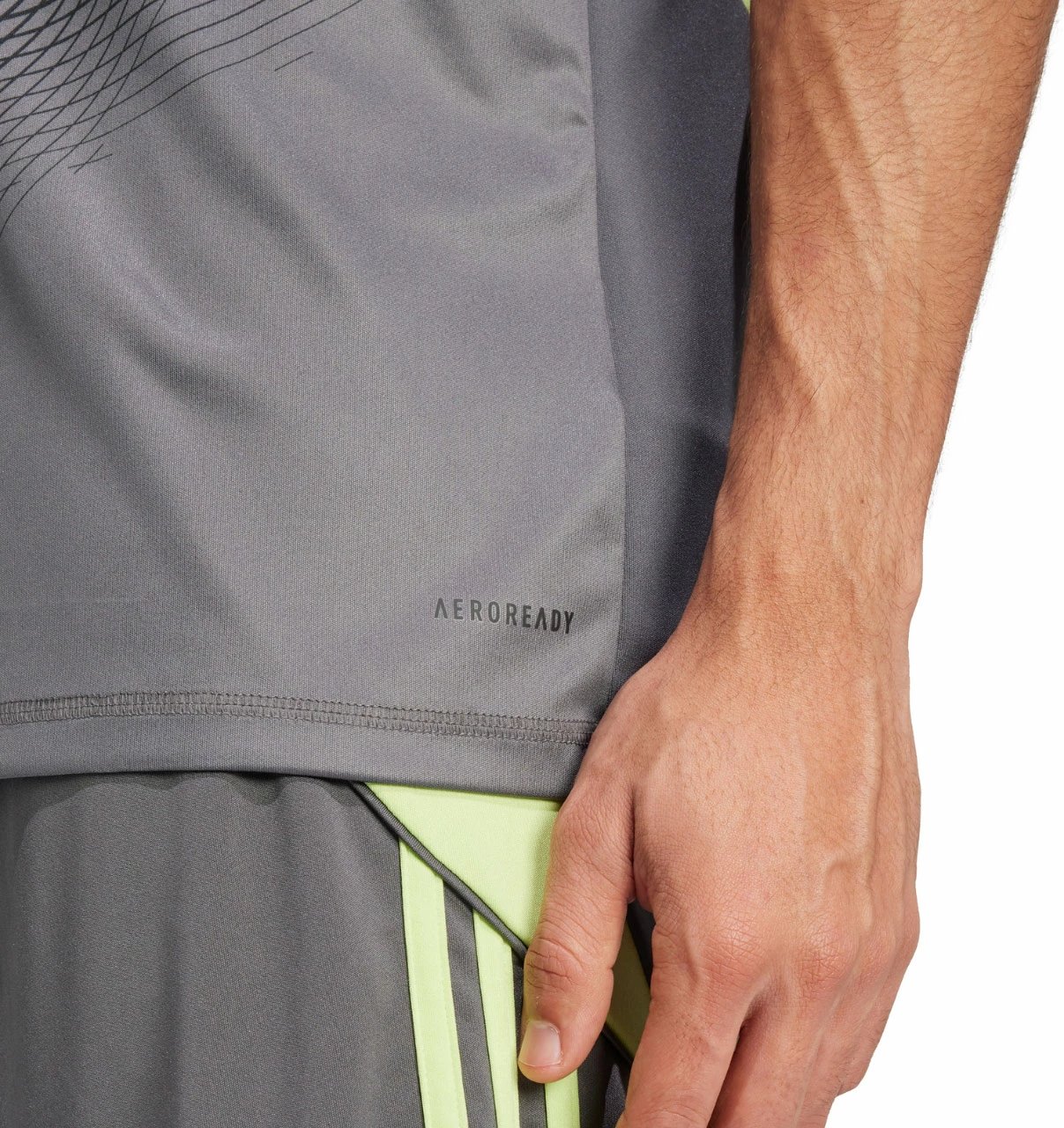 Fanellë portieri për meshkuj adidas, gri