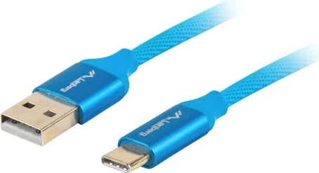 Kabllo Lanberg CA-USBO-22CU-0005-BL, 0.5 m, e kaltërt